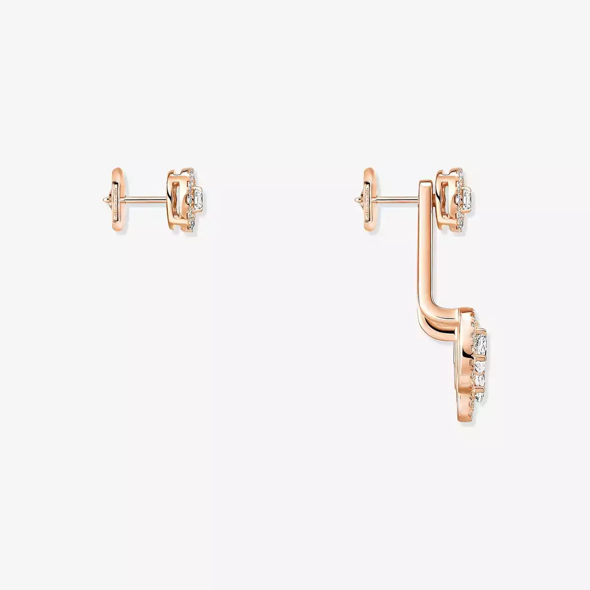 [Garvey]MY TWIN TRIO DIAMOND EARRINGS