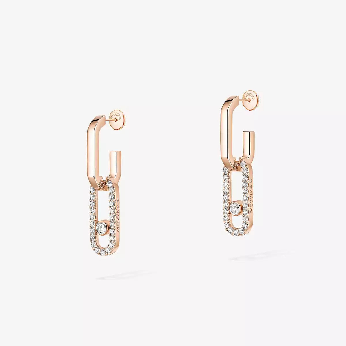 [Garvey]MOVE LINK KINETIC DIAMOND EARRINGS