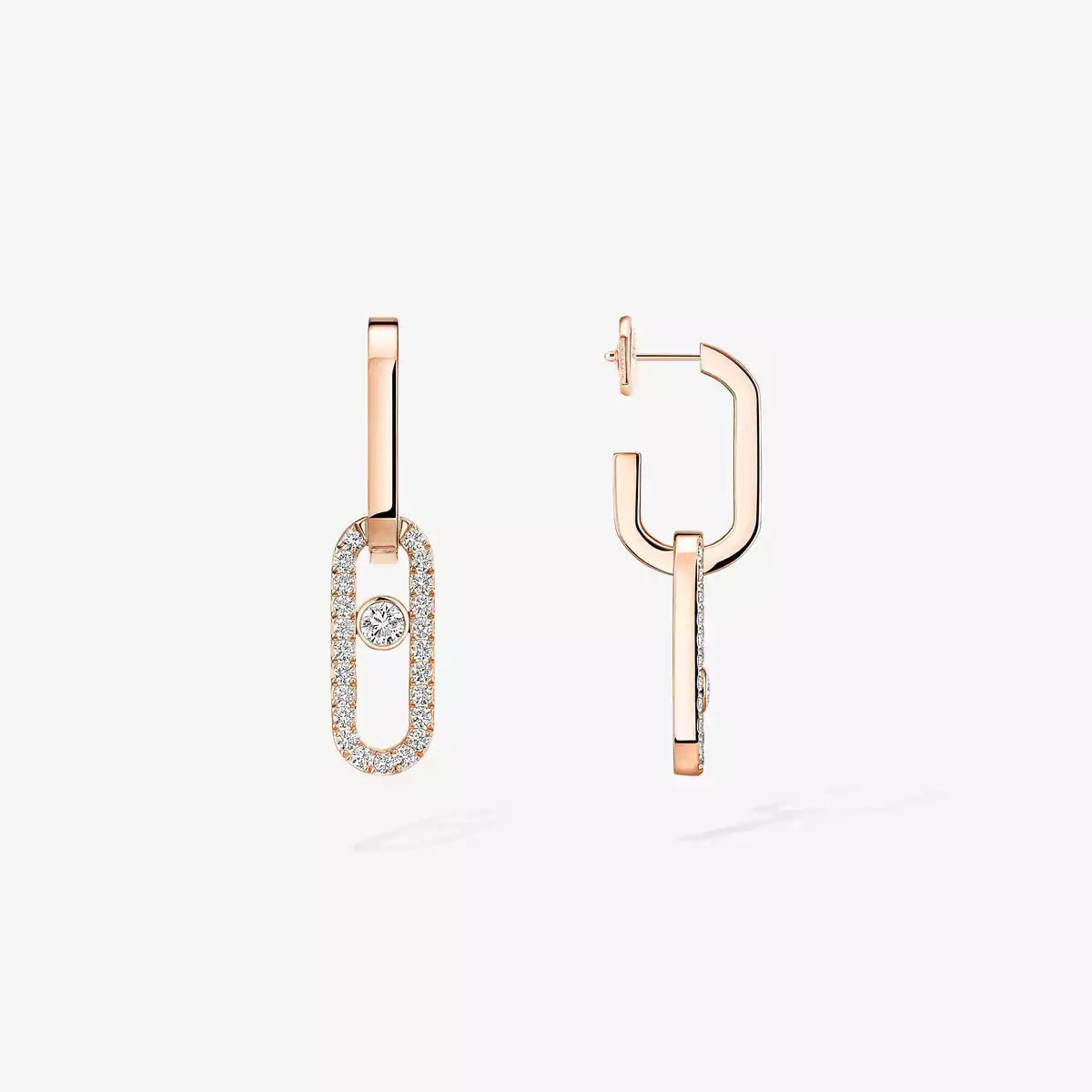 [Garvey]MOVE LINK KINETIC DIAMOND EARRINGS