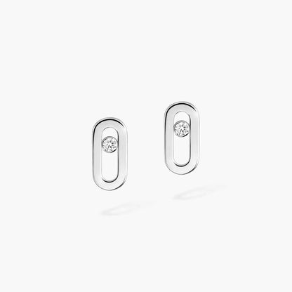 [Garvey]MOVE UNO DIAMOND STUD EARRINGS
