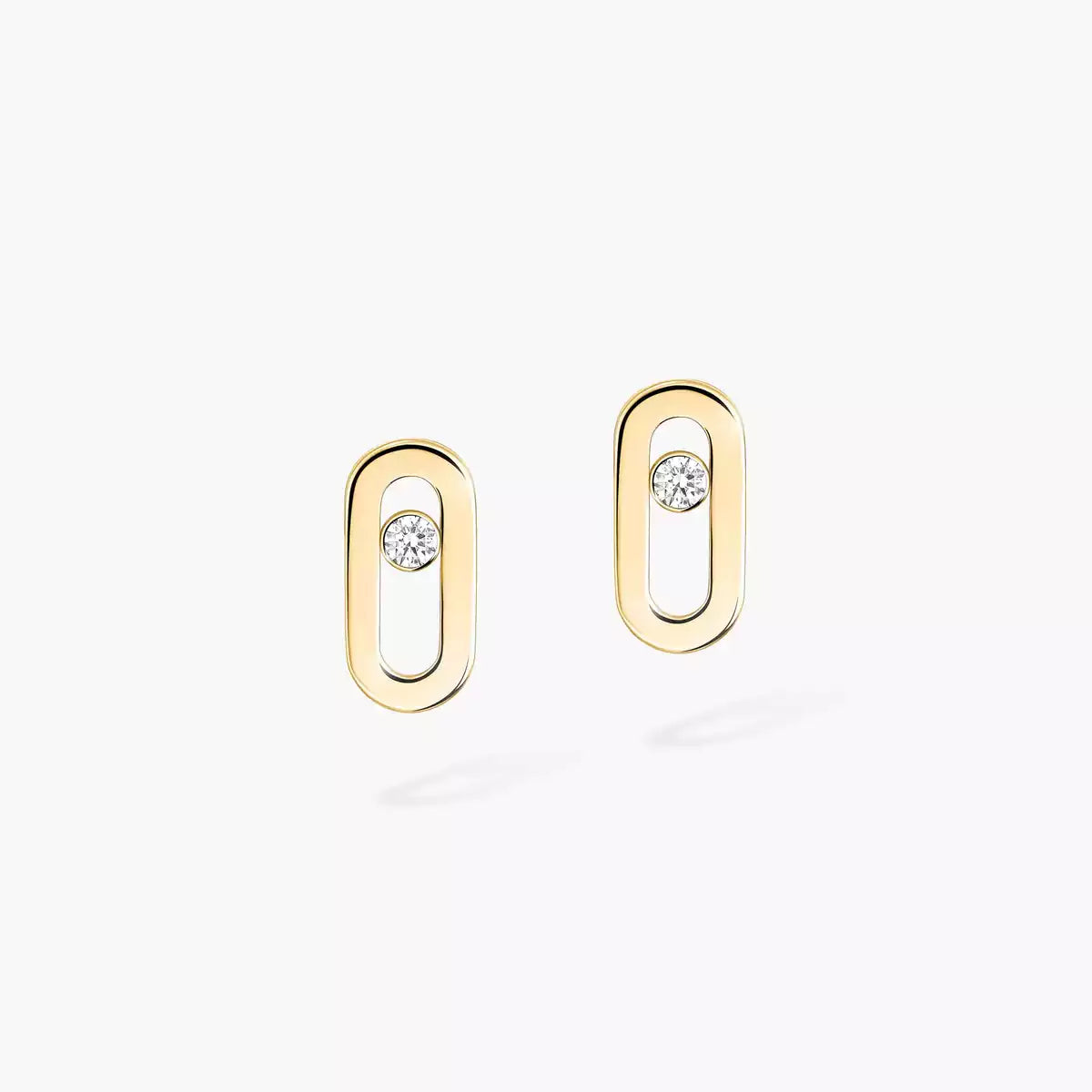 [Garvey]MOVE UNO DIAMOND STUD EARRINGS