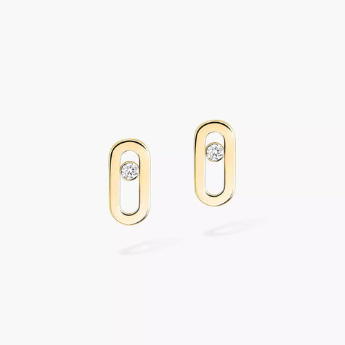 [Garvey]MOVE UNO DIAMOND STUD EARRINGS
