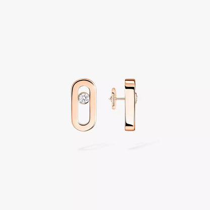 [Garvey]MOVE UNO DIAMOND STUD EARRINGS