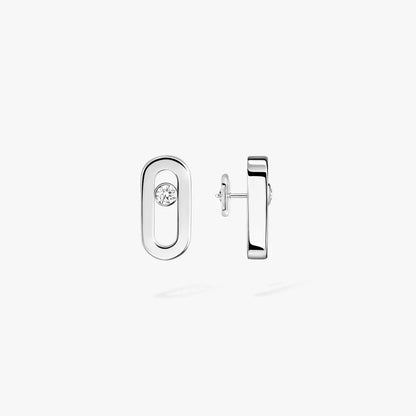[Garvey]MOVE UNO DIAMOND STUD EARRINGS