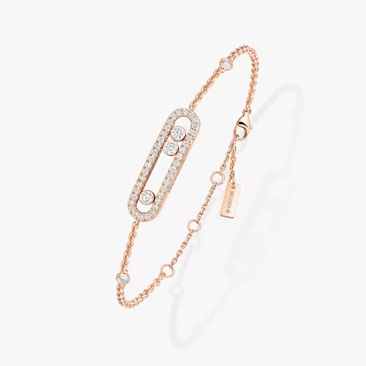 [Garvey]PAVÉ BABY MOVE DIAMOND BRACELET