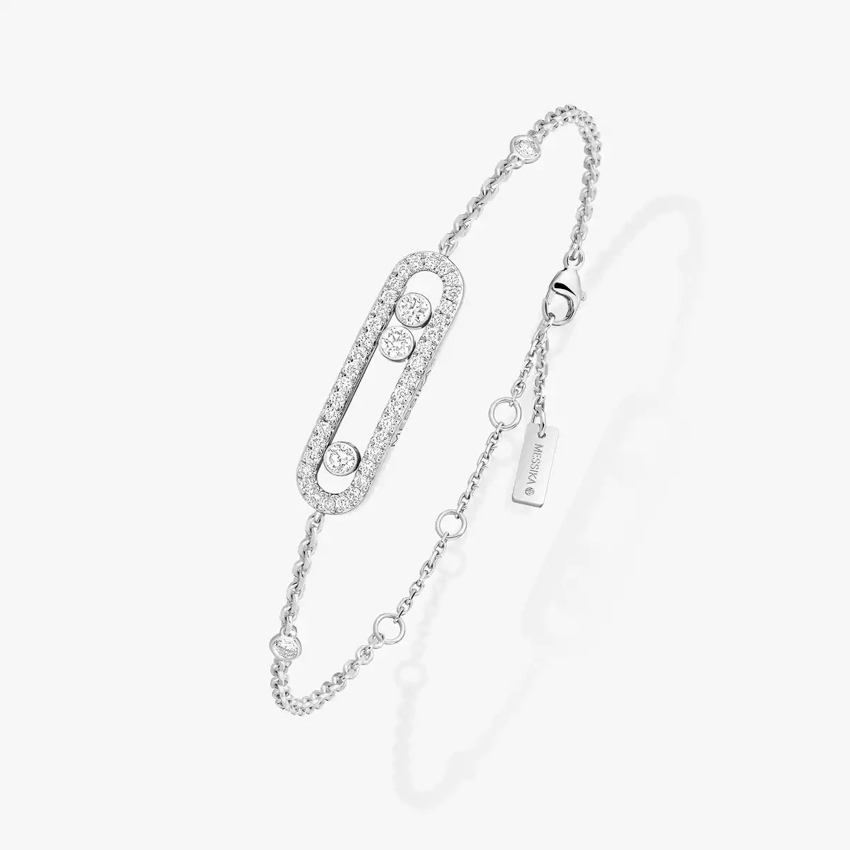 [Garvey]PAVÉ BABY MOVE DIAMOND BRACELET