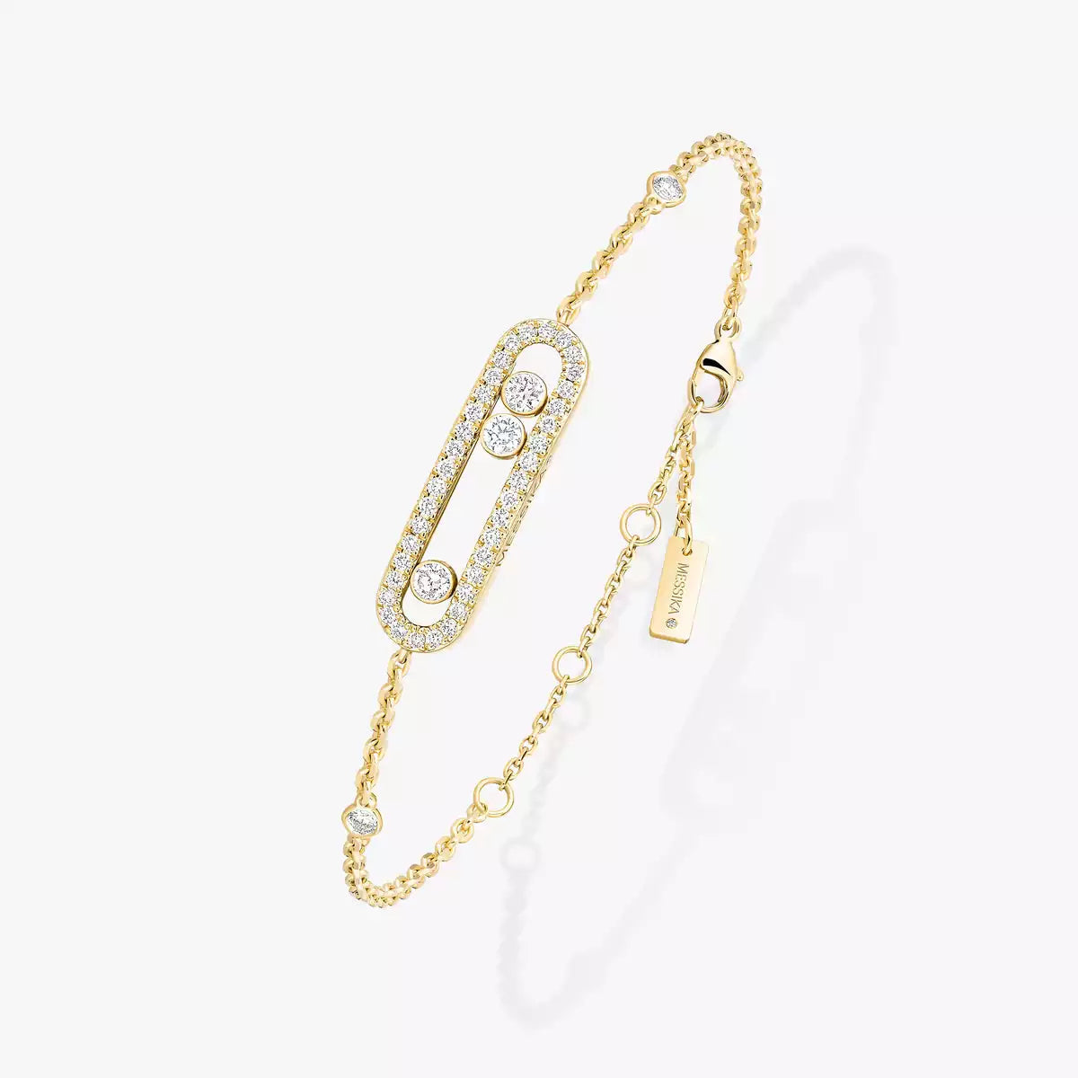 [Garvey]PAVÉ BABY MOVE DIAMOND BRACELET
