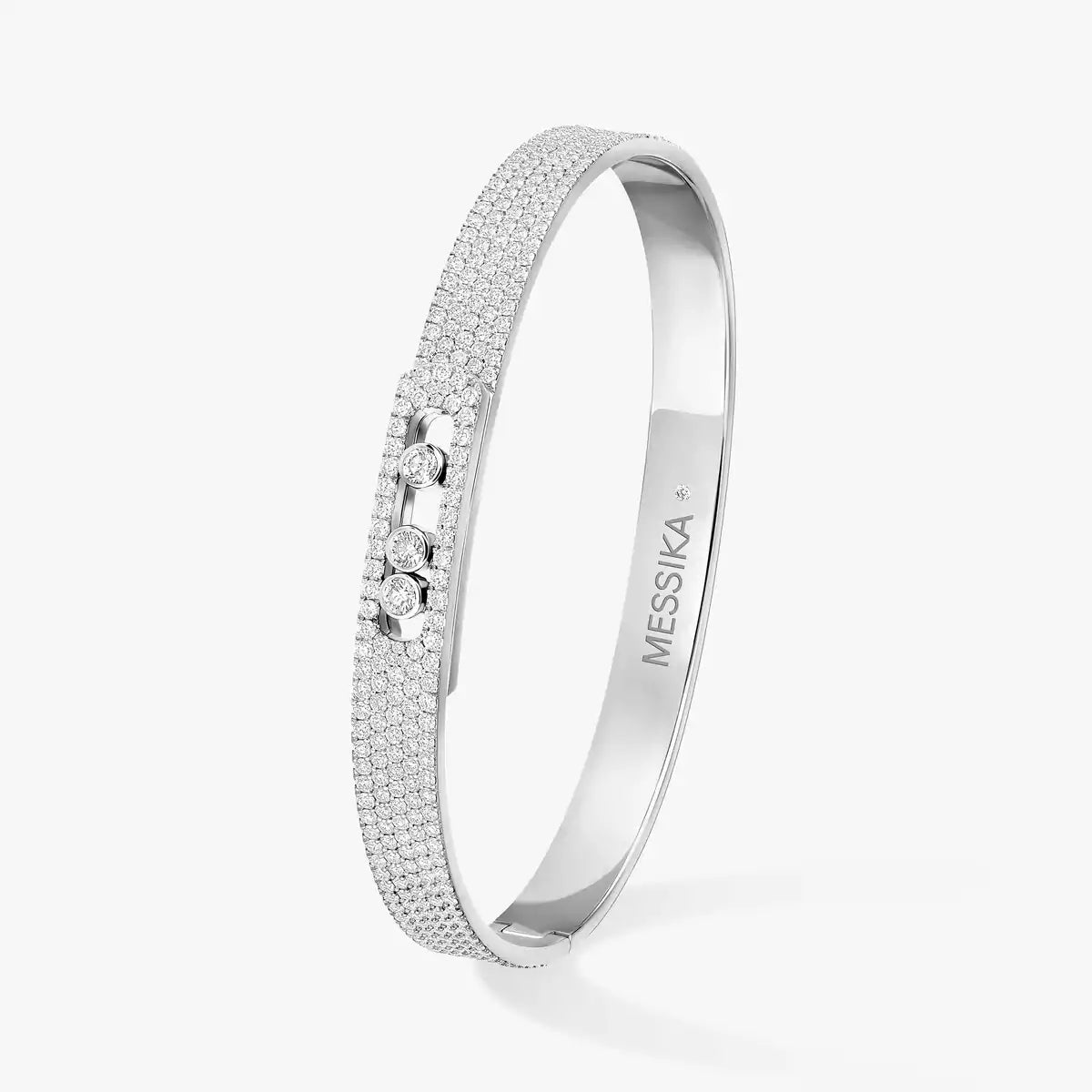 [Garvey]MOVE NOA FULL-PAVÉ DIAMOND BANGLE BRACELET