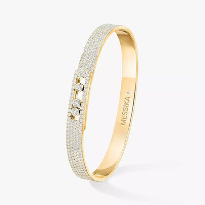 [Garvey]MOVE NOA FULL-PAVÉ DIAMOND BANGLE BRACELET