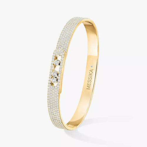 [Garvey]MOVE NOA FULL-PAVÉ DIAMOND BANGLE BRACELET