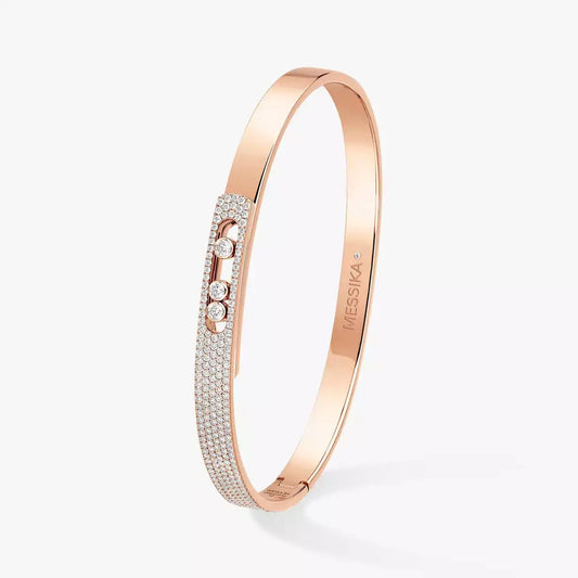 [Garvey]MOVE NOA PAVÉ DIAMOND BANGLE BRACELET