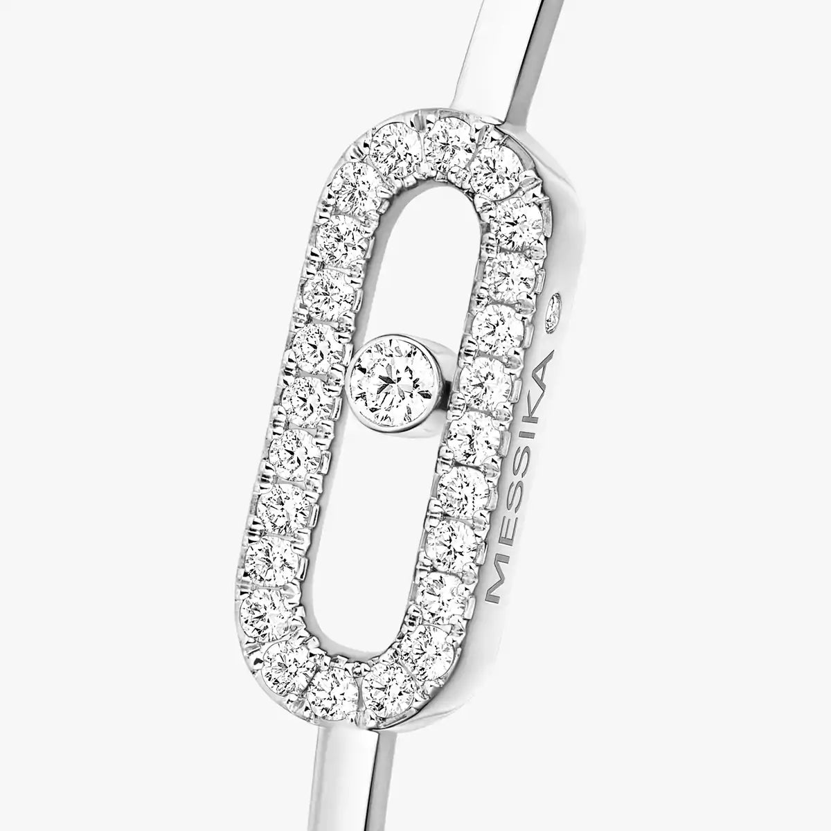 [Garvey]MOVE UNO PAVÉ FLEX BANGLE (MEDIUM)