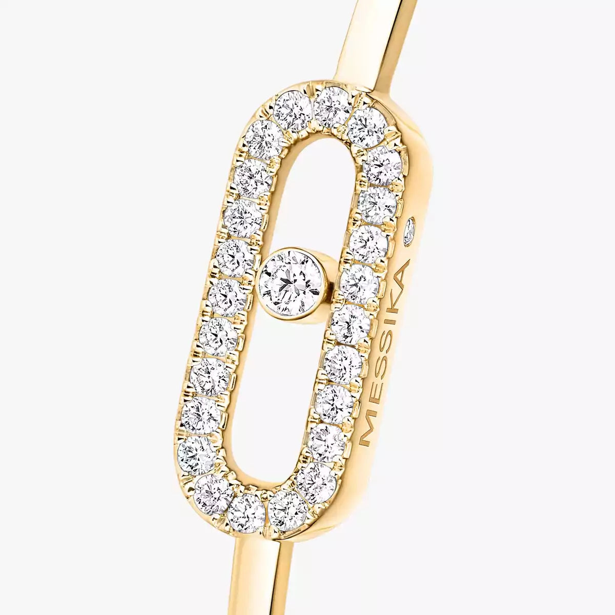 [Garvey]MOVE UNO PAVÉ FLEX BANGLE (MEDIUM)