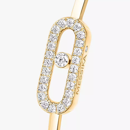[Garvey]MOVE UNO PAVÉ FLEX BANGLE (MEDIUM)
