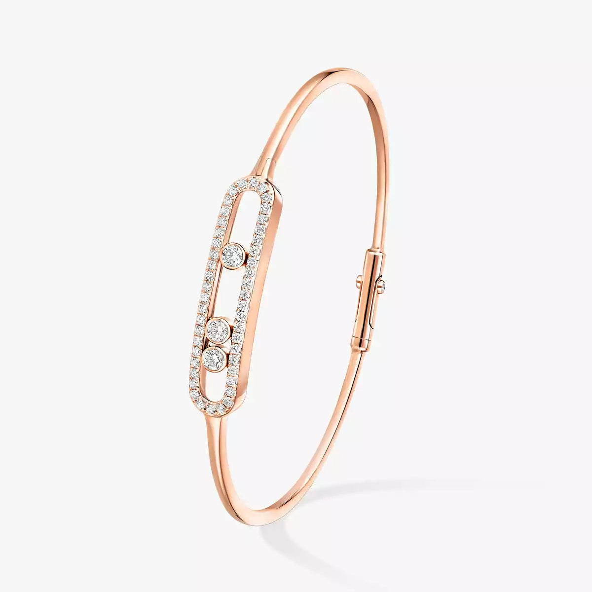 [Garvey]Move Pav¨¦ Diamond Bangle Bracelet M