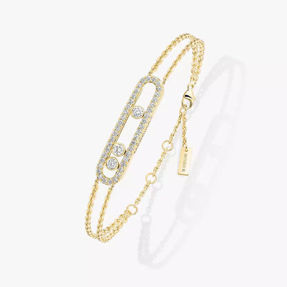 [Garvey]MOVE CLASSIQUE PAVÉ DIAMOND BRACELET