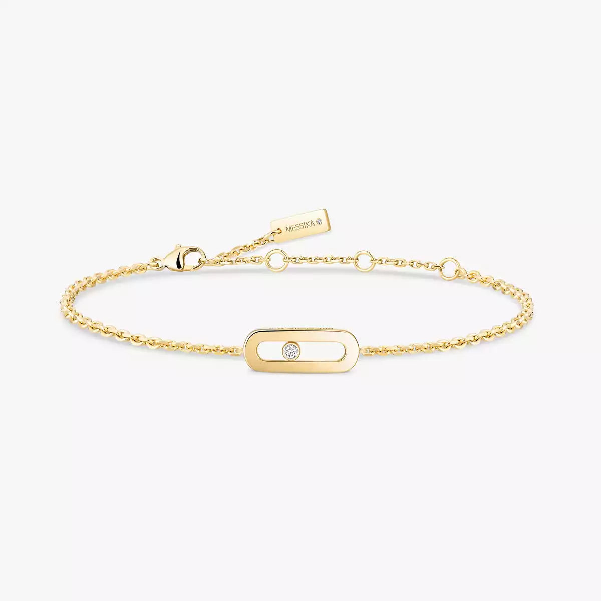 [Garvey]Move Uno Diamond Bracelet