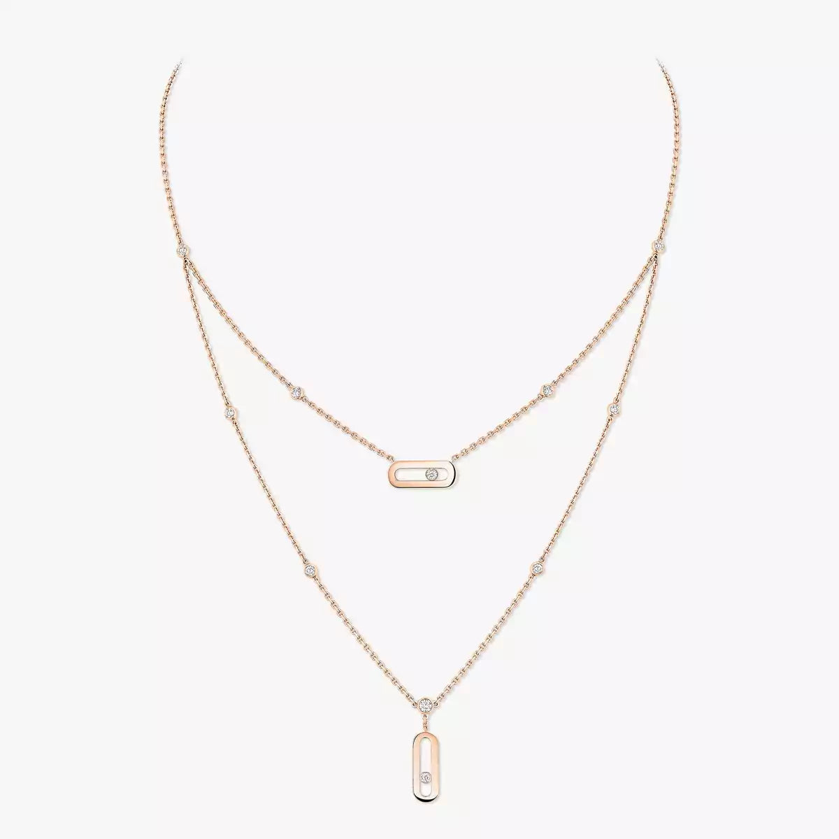 [Garvey] Move Uno Diamond Necklace