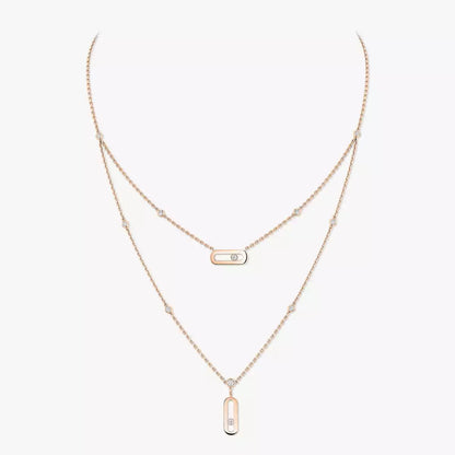 [Garvey] Move Uno Diamond Necklace