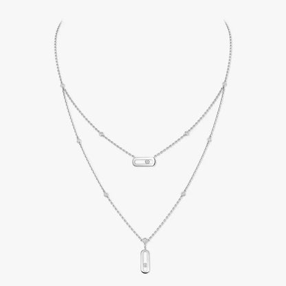 [Garvey] Move Uno Diamond Necklace