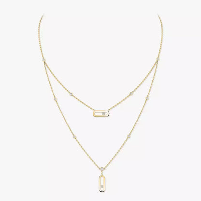 [Garvey] Move Uno Diamond Necklace