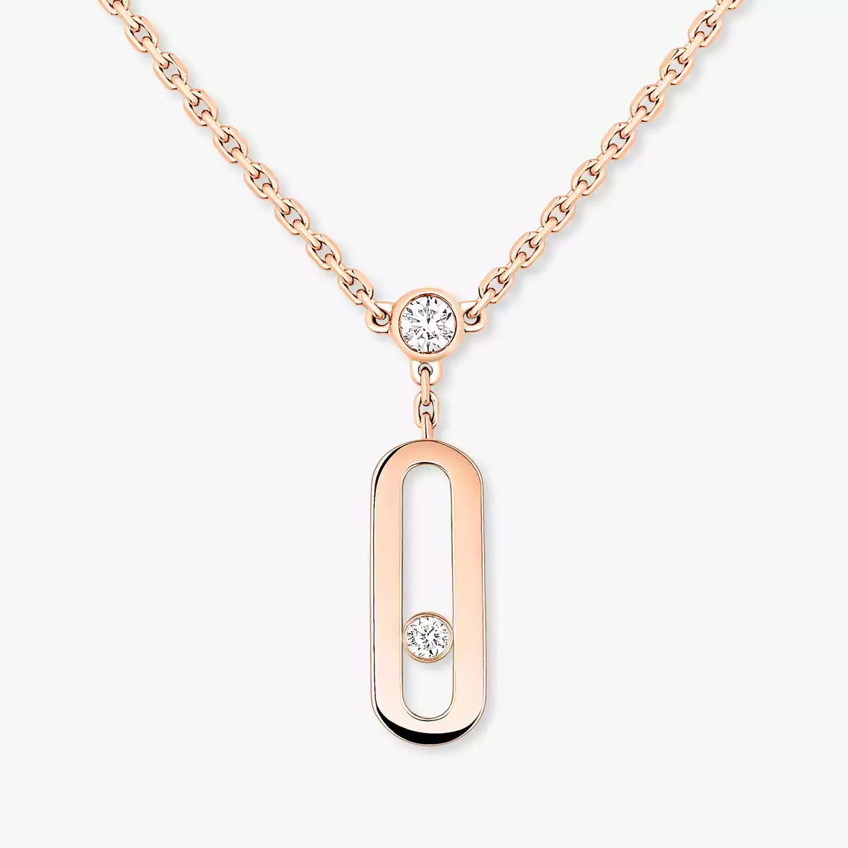[Garvey] Move Uno Diamond Necklace