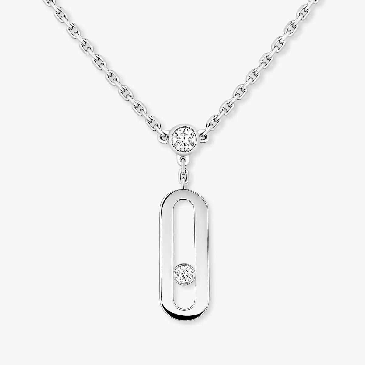 [Garvey] Move Uno Diamond Necklace