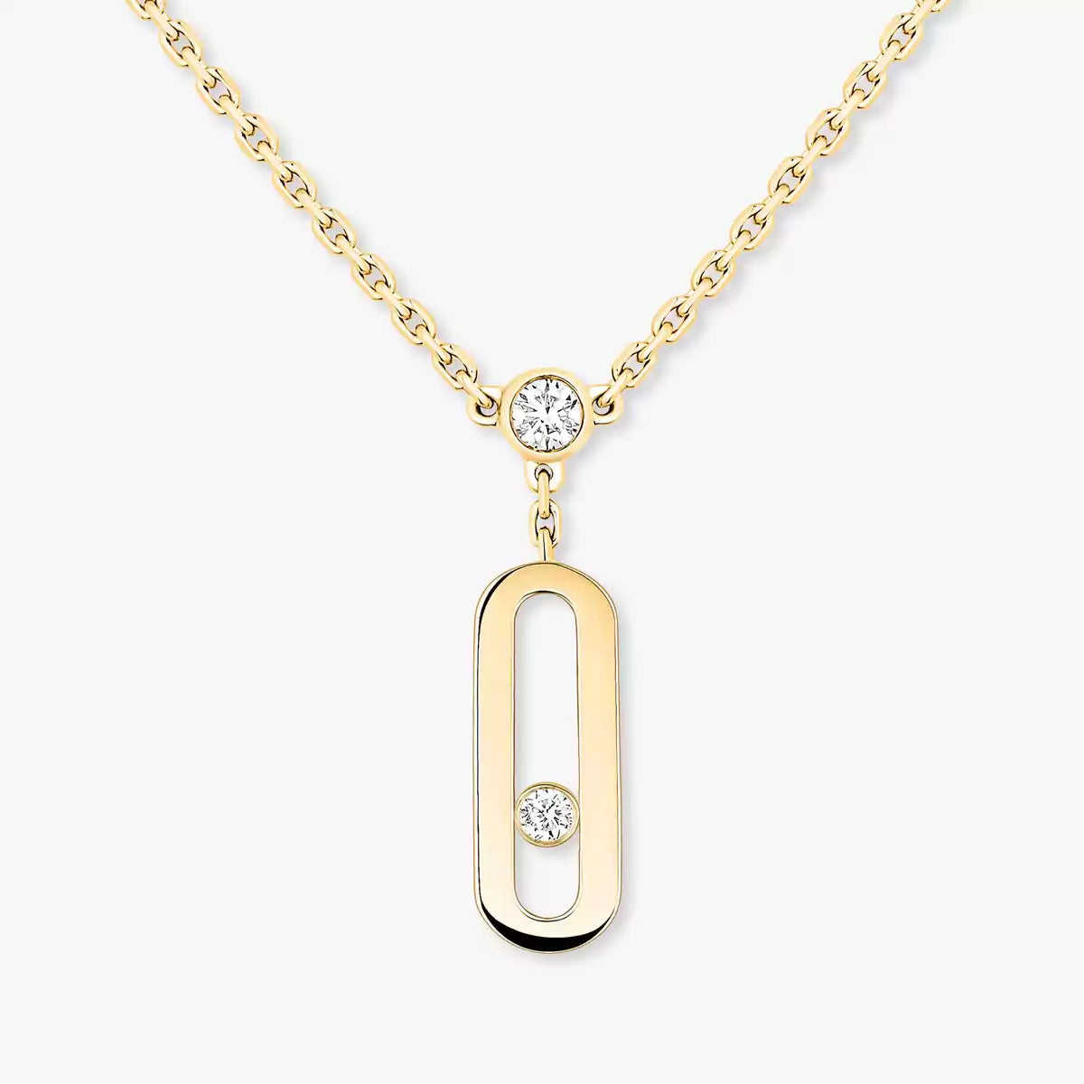 [Garvey] Move Uno Diamond Necklace