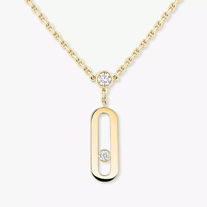 [Garvey] Move Uno Diamond Necklace