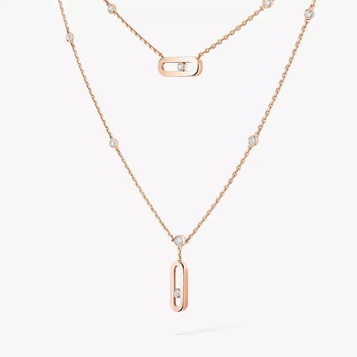 [Garvey] Move Uno Diamond Necklace