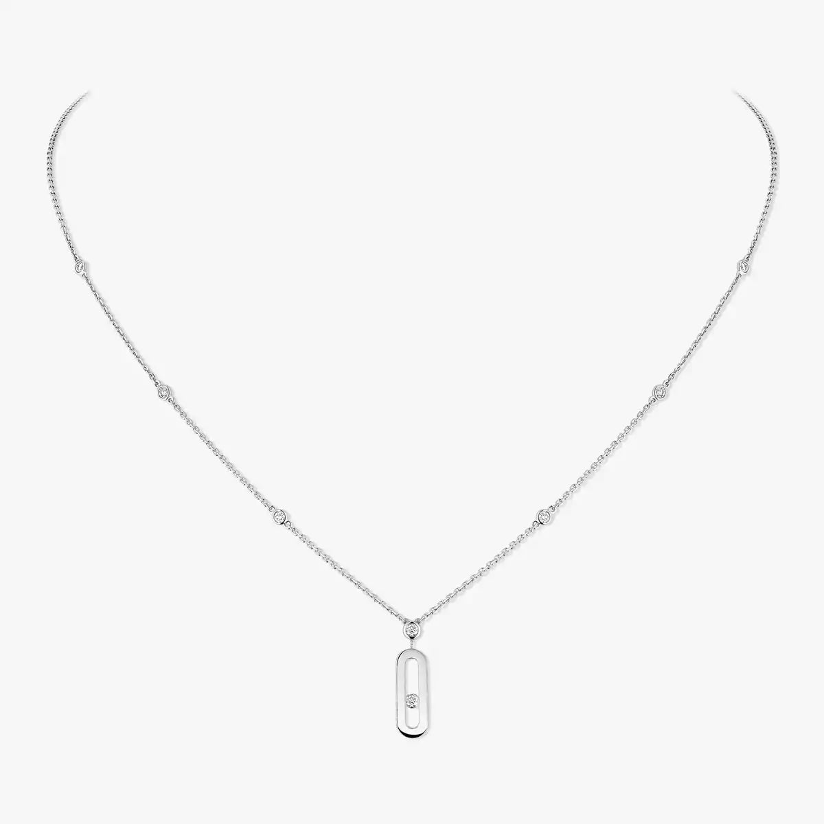 [Garvey]SIGNATURE FRAME NECKLACE