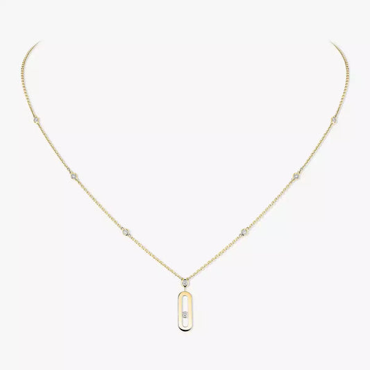 [Garvey]SIGNATURE FRAME NECKLACE
