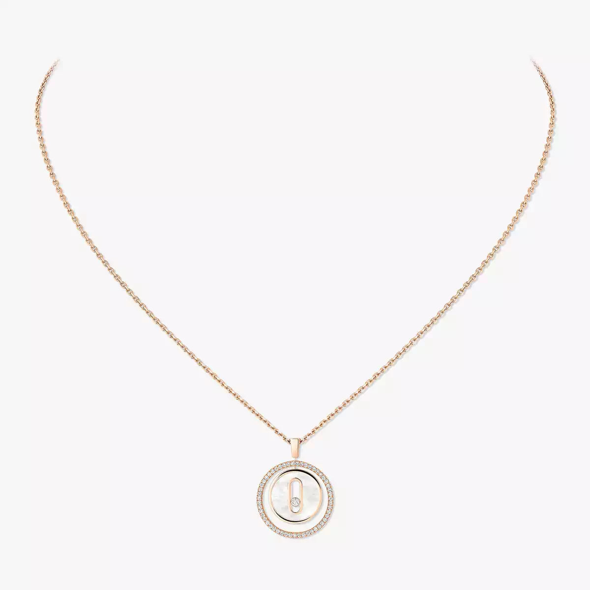 [Garvey]LUCKY MOVE DIAMOND NECKLACE