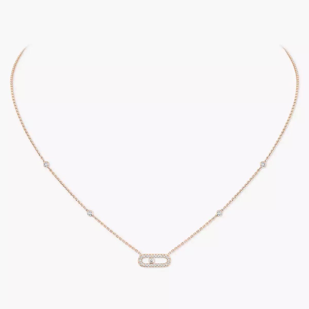 [Garvey]Diamond Necklace Move Uno