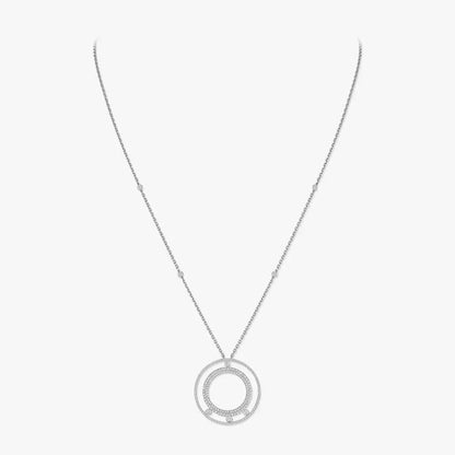 [Garvey]MOVE ROMANE LONG PAVÉ DIAMOND NECKLACE