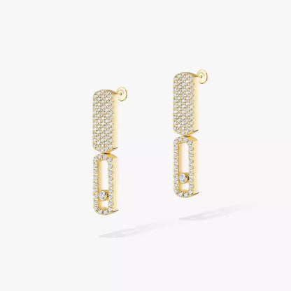 [Garvey]Imperial Move SM Diamond Earrings
