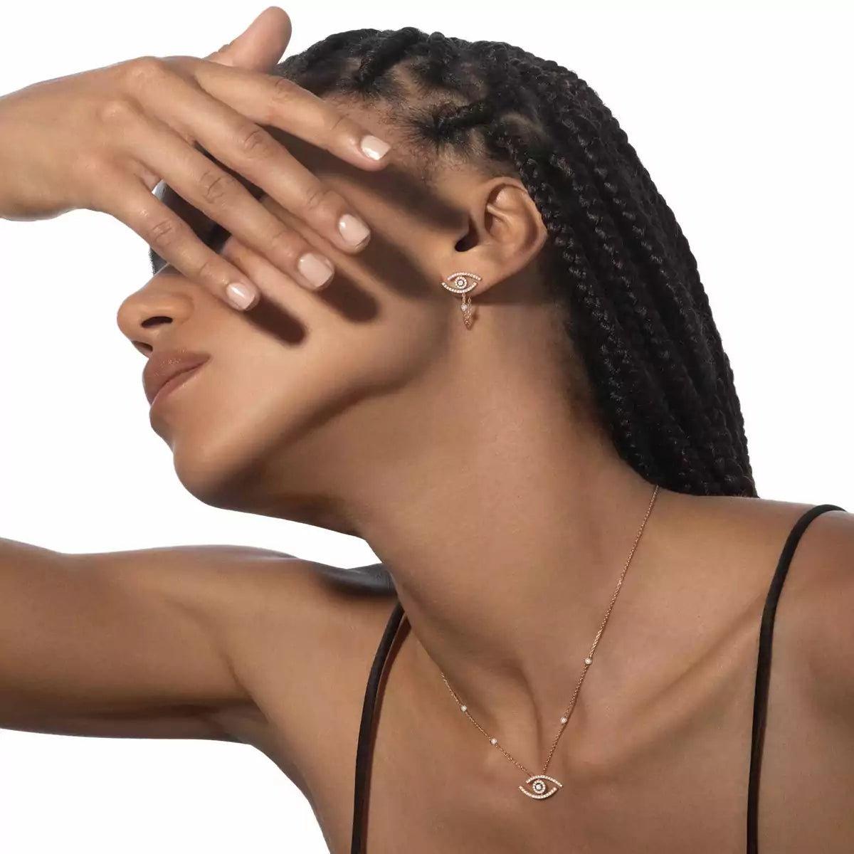 [Garvey]Lucky Eye Diamond Earrings