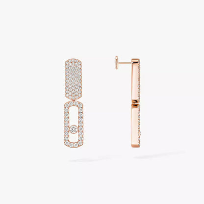 [Garvey]Imperial Move SM Diamond Earrings