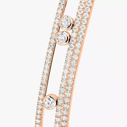 [Garvey]MOVE ROMANE PAVÉ DIAMOND BANGLE BRACELET