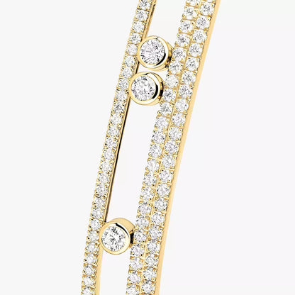 [Garvey]MOVE ROMANE PAVÉ DIAMOND BANGLE BRACELET