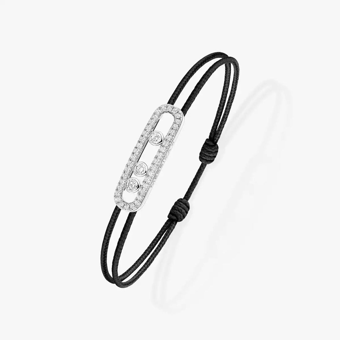 [Garvey]Messika Care(s) pink cord pav¨¦ bracelet