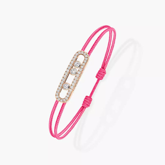 [Garvey]CARE(S) PAVÉ CORD BRACELET