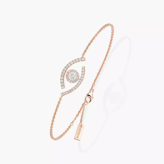 [Garvey]LUCKY EYE PAVÉ-SET DIAMOND BRACELET