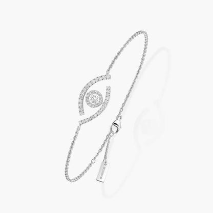 [Garvey]LUCKY EYE PAVÉ-SET DIAMOND BRACELET