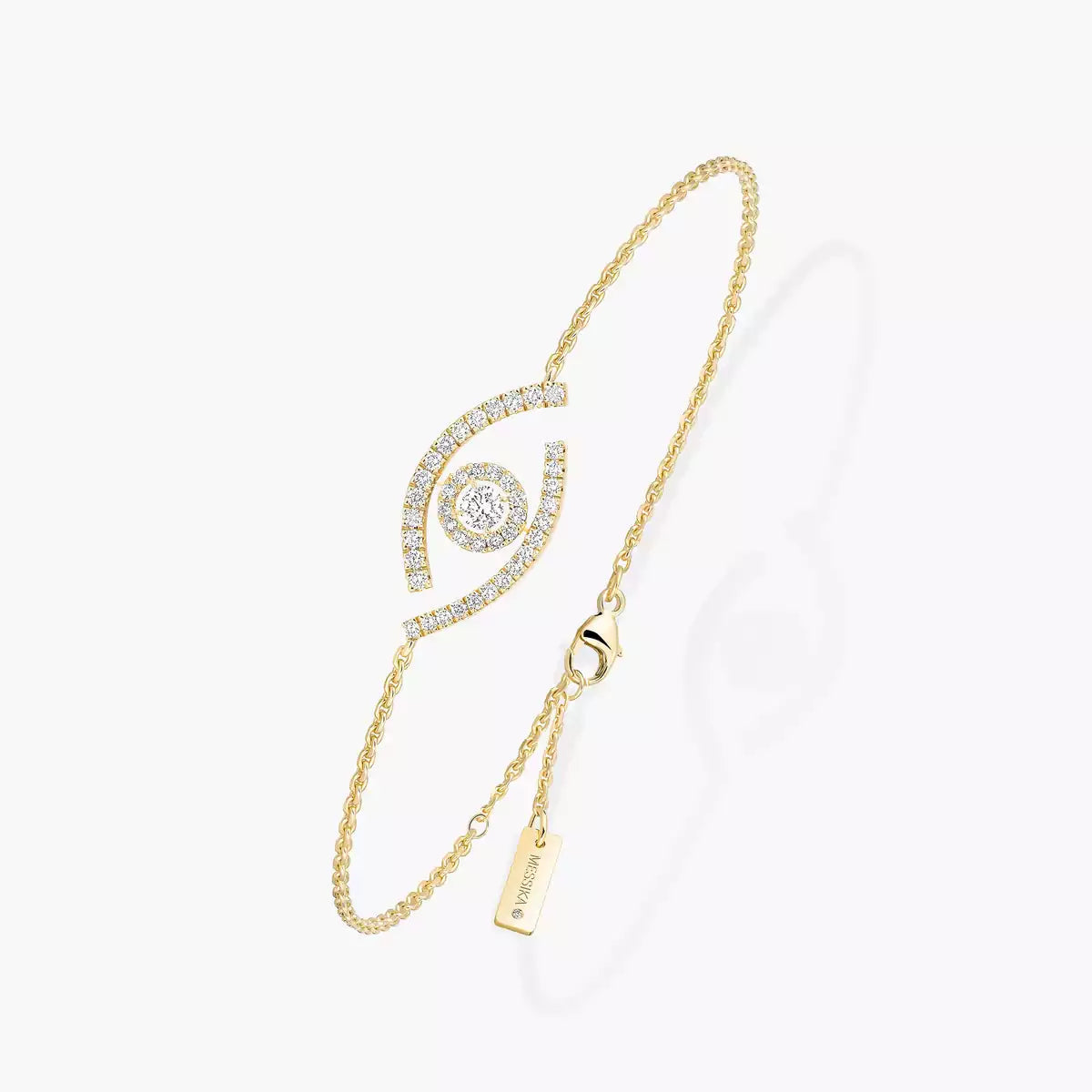 [Garvey]LUCKY EYE PAVÉ-SET DIAMOND BRACELET