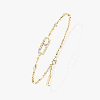 [Garvey]MOVE UNO DIAMOND BRACELET