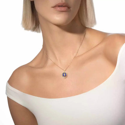 [Garvey]LUCKY MOVE DIAMOND NECKLACE