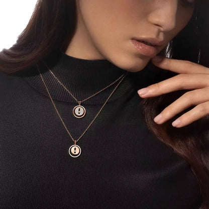 [Garvey]LUCKY MOVE FULL PAVÉ DIAMOND NECKLACE