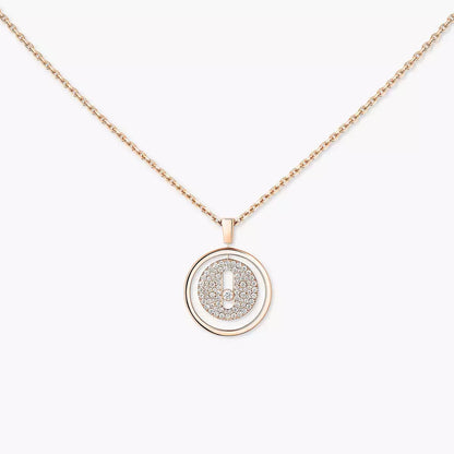 [Garvey]LUCKY MOVE FULL PAVÉ DIAMOND NECKLACE