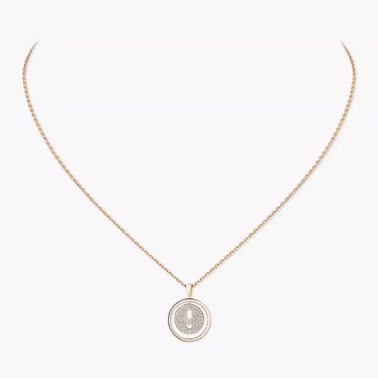 [Garvey]LUCKY MOVE FULL PAVÉ DIAMOND NECKLACE
